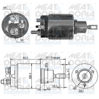 Solenoid Switch, starter